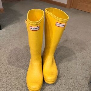 Hunter Classic Yellow Boots